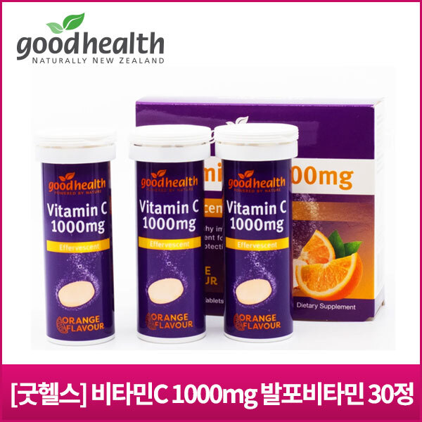 [굿헬스] 비타민C 1500mg 발포비타민 30정