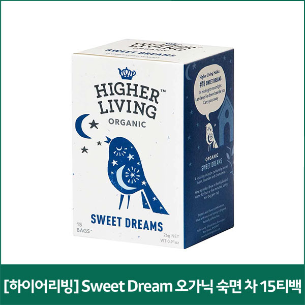 [하이어리빙] Sweet Dream 오가닉 숙면 차 15티백