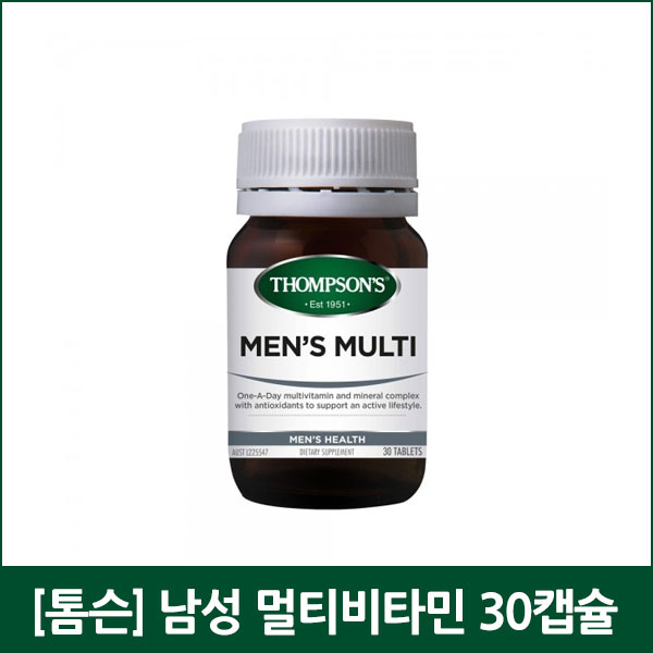 [톰슨] 남성 멀티비타민 30캡슐